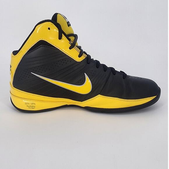 Nike Air Quick Handle Sample Shoes Black Yellow Silver Men’s Size 9 - Picture 11 of 15